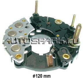 PLACA DIODOS ALTERNADOR 28V 80A BOSCH OF 1721 hasta