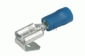 TERMINAL HEMBRA PLANA CABLE 12/14 SEMI FORRO AZUL