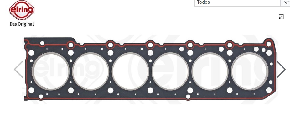 EMPAQUE CABEZOTE Ø85 mm M103  2.6