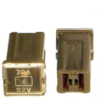 FUSIBLE HEMBRA MINI 70A 32V MARRON