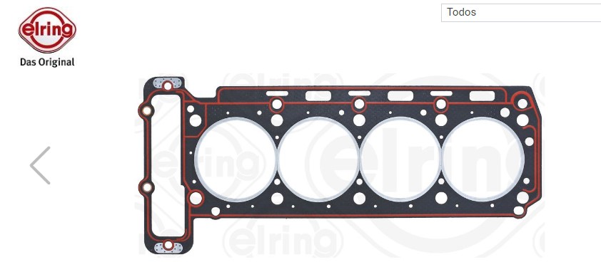 EMPAQUE CABEZOTE Espesor1,75 mm Ø92,1 mm M111 C230 E230