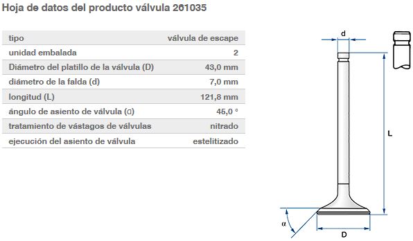 VALVULA ESCAPE M112