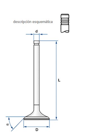 VALVULA ADMISION M40