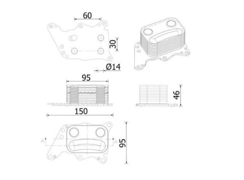 ENFRIADOR ACEITE MOTOR N18 MINI R56