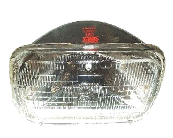 SEALED BEAM 7" 12V 65/55W (RECTANGULAR)