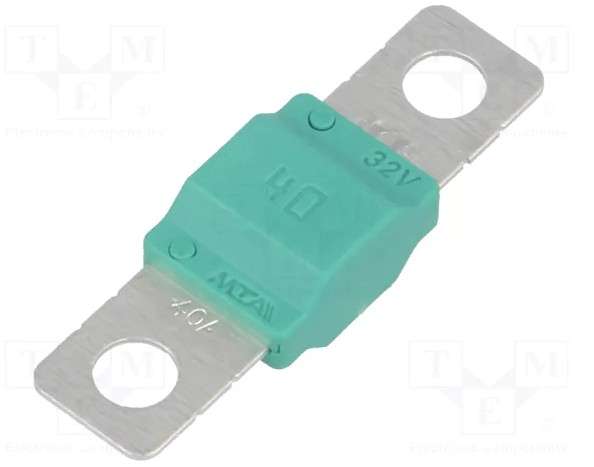 FUSIBLE 40A 32V 12MM CORBATIN PEQ VERDE SI214