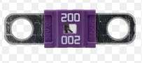 FUSIBLE 200A 32V 12MM CORBATIN PEQ SI214 MORADO