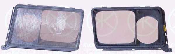 CRISTAL FAROL PRINCIPAL DELANTERO IZQUIERDO W124