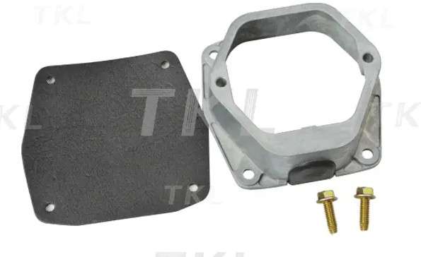 BASE CONECTOR HEMBRA  PARA CARRETA METALICO 7 LINEAS