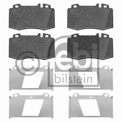 JGO FIBRAS FRENO DELANTERO W163 (LOS ML) / W220