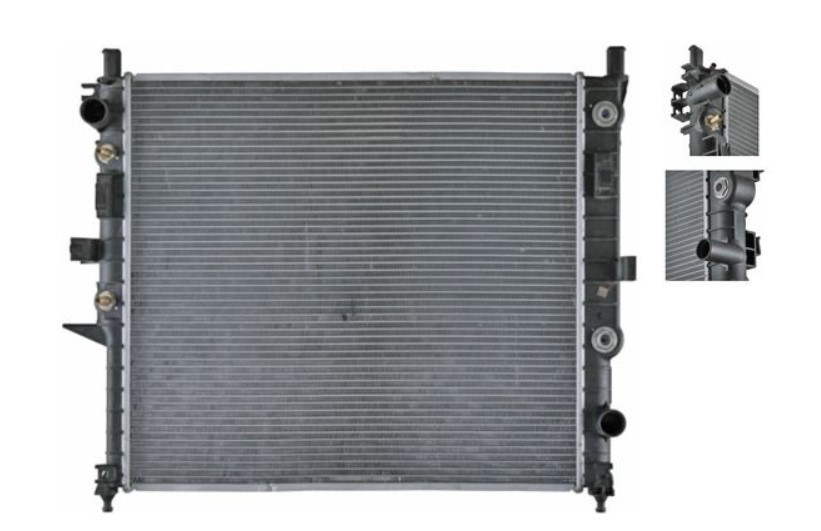 RADIADOR AGUA MOTOR CON A/C W163 350 400 CDI 500 ML MAHLE