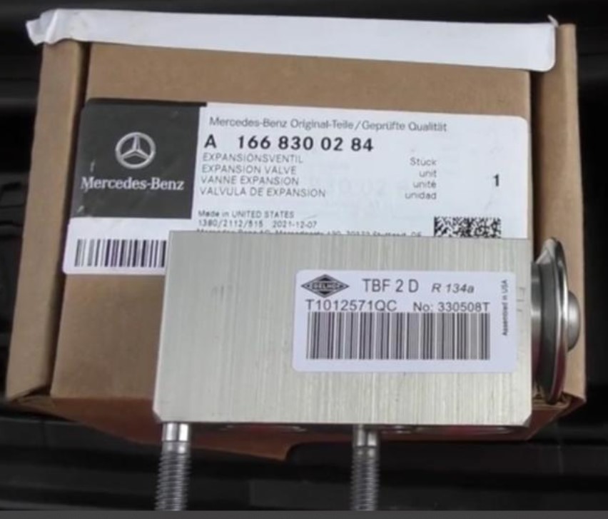 VALVULA EXPASION A/C GLE 166 GL 166 GLE C292