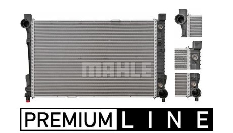 RADIADOR AGUA MOTOR CON A/C  W 203 C180 A/T M/T MAHLE