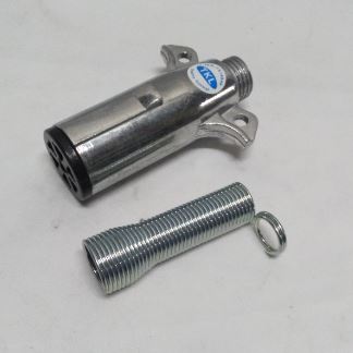 CONECTOR MACHO PARA CARRETA METALICO 7 LINEAS