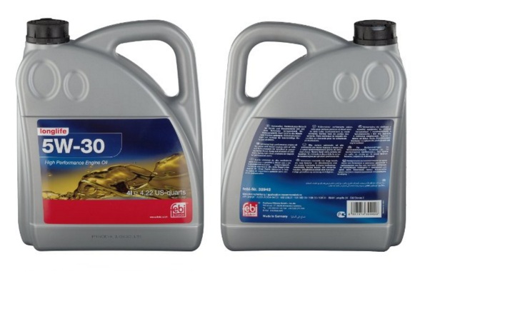 ACEITE MOTOR  5W-30 GALON 4 LITROS LONGLIFE FEBI