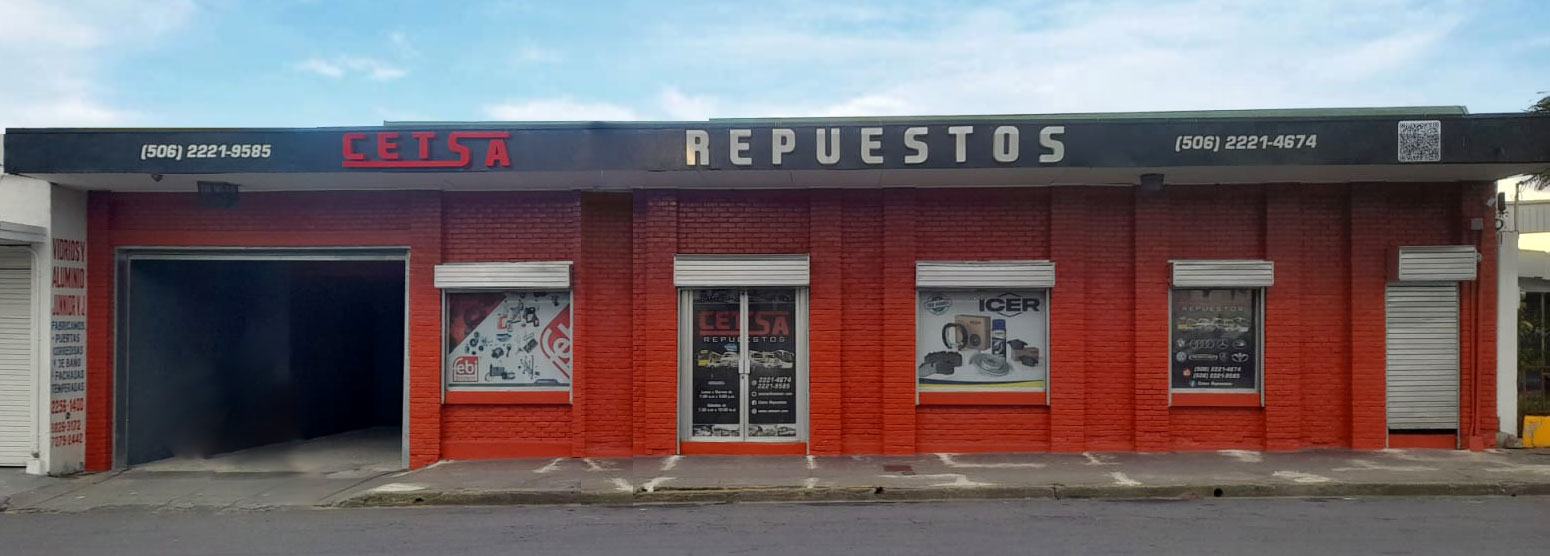 CETSA Repuestos — fachada